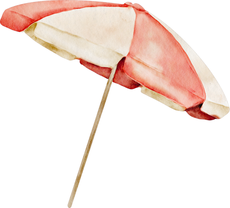 watercolor umbrella